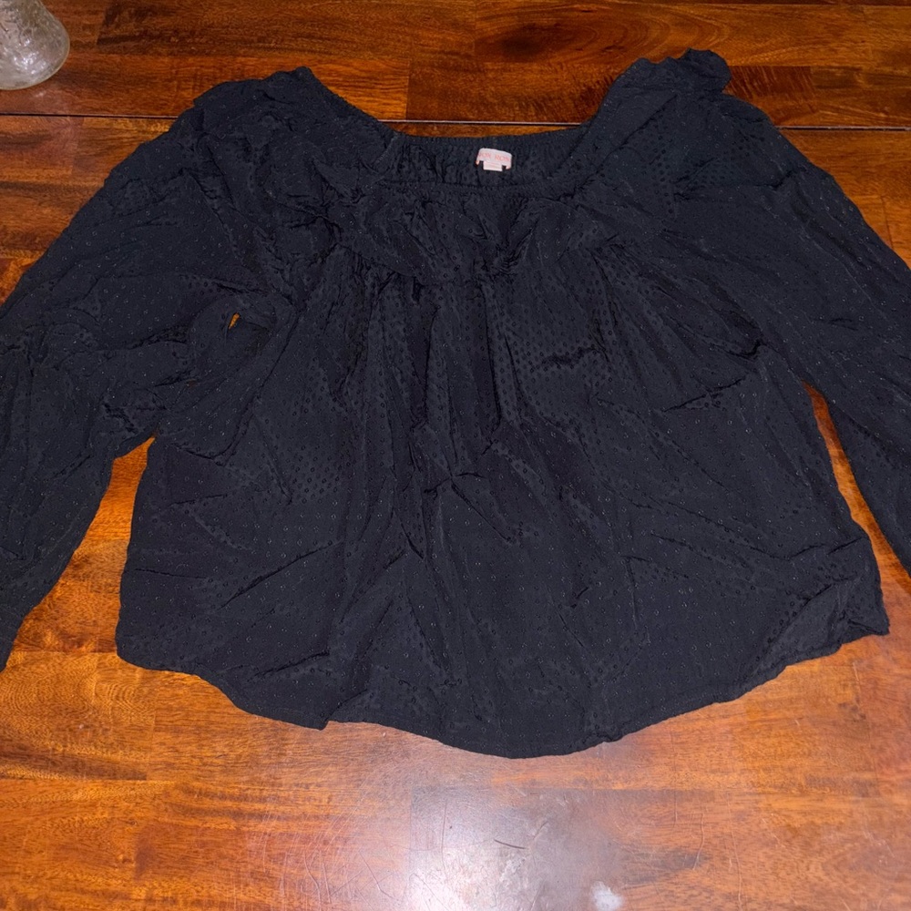 Black Long Sleeve Blouse